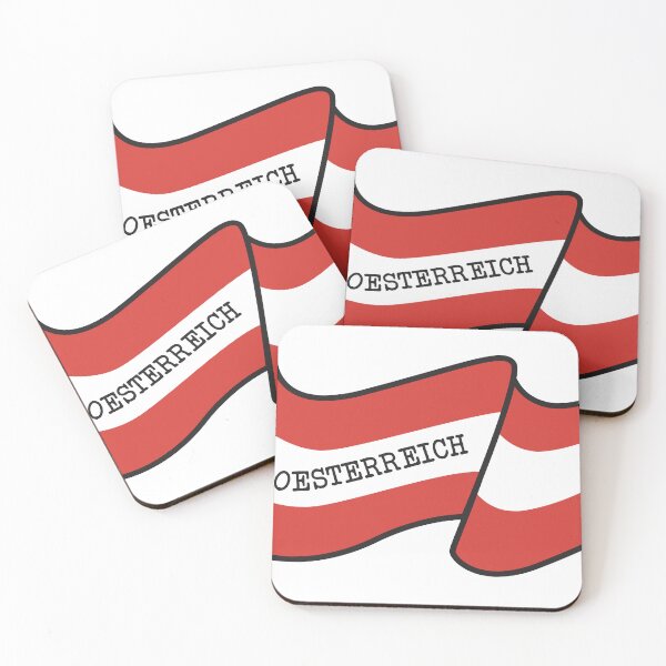 Item preview, Austria - map with flag of Austria designed and sold by Wolagno.