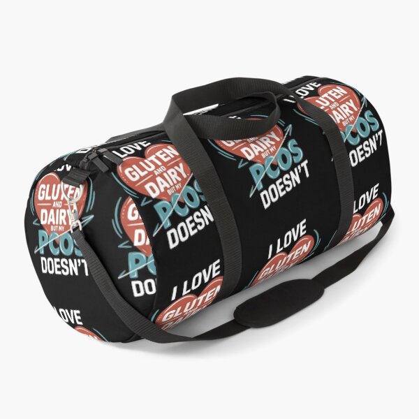 Item preview, I Love Gluten and Dairy But My PCOS Doesn't - This funny gift is perfect for women with PCOS who love gluten and dairy but can't consume them. designed and sold by ZyziowskyArt.