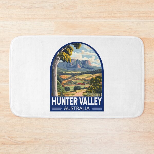 Item preview, Hunter Valley Australia Travel Art Emblem designed and sold by KrisSidDesigns.