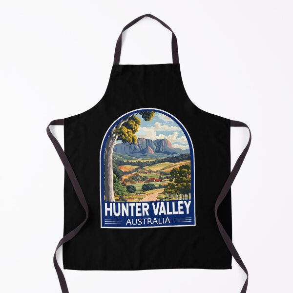 Item preview, Hunter Valley Australia Travel Art Emblem designed and sold by KrisSidDesigns.