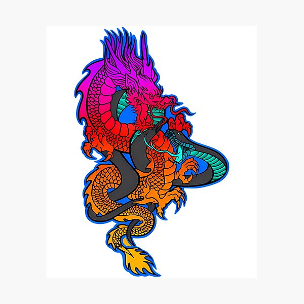 Item preview, Sundown Dragon  Snake  designed and sold by TinaLloyderon.