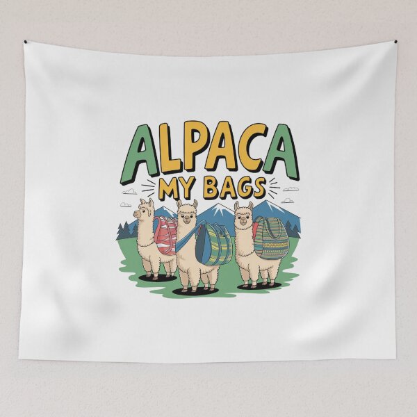Item preview, Alpaca My Bags Design designed and sold by MrHStudio.