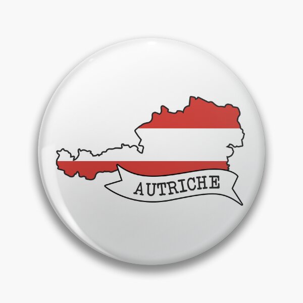 Item preview, Austria - map with flag of Austria designed and sold by Wolagno.