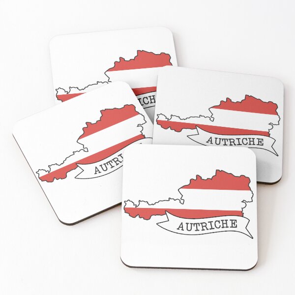 Item preview, Austria - map with flag of Austria designed and sold by Wolagno.