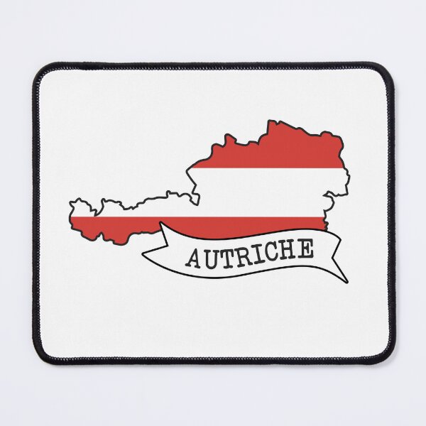 Item preview, Austria - map with flag of Austria designed and sold by Wolagno.