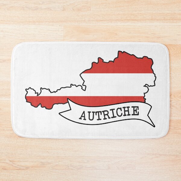 Item preview, Austria - map with flag of Austria designed and sold by Wolagno.