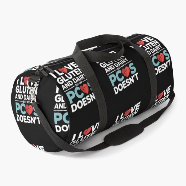 Item preview, I Love Gluten and Dairy But My PCOS Doesn't - This funny gift is perfect for women with PCOS who love gluten and dairy but can't consume them. designed and sold by ZyziowskyArt.