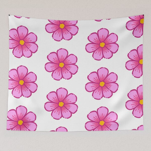 Item preview, Pink Flower Simple Drawing designed and sold by AveryZi.