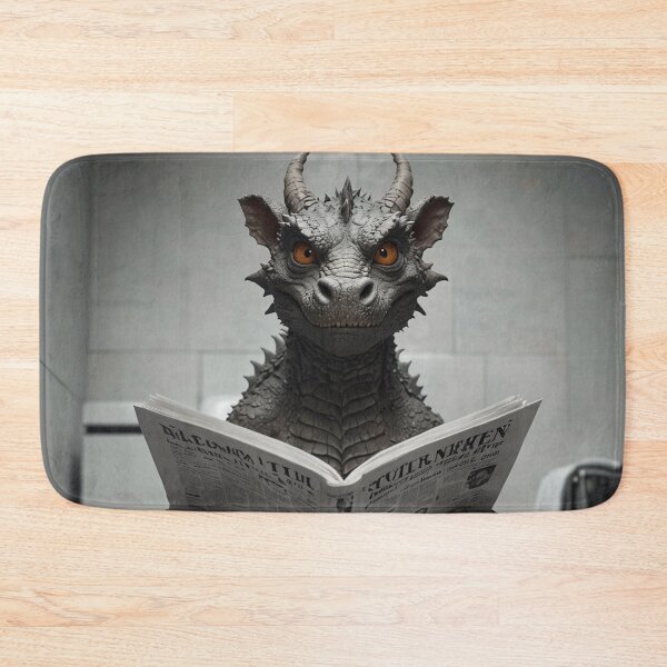 Item preview, Fierce Dragon with Newspaper Humor designed and sold by vk09.