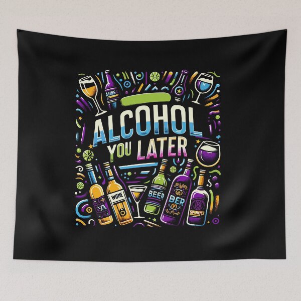 Item preview, Alcohol You Hangover Later Funny Morning Humor designed and sold by Dressed For  Duty.