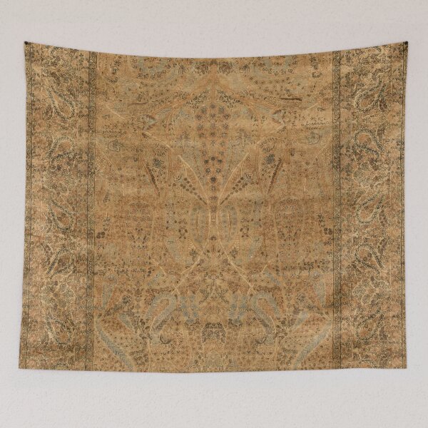 Item preview, Antique Persian Kirman Rug designed and sold by Vicky Brago-Mitchell®.