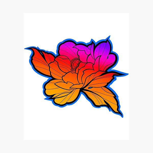 Item preview, Sundown Peony designed and sold by TinaLloyderon.