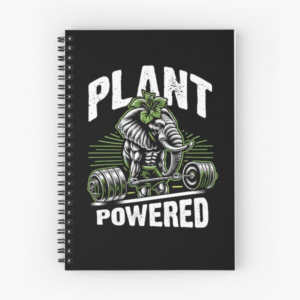 Item preview, Plant Powered Vegan Elephant Funny Veganism Vegan Living designed and sold by Dressed For  Duty.