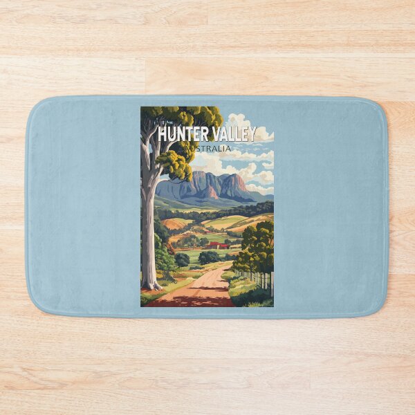 Artikelvorschau, Hunter Valley Australien Reisekunst Vintage entworfen und verkauft von KrisSidDesigns.