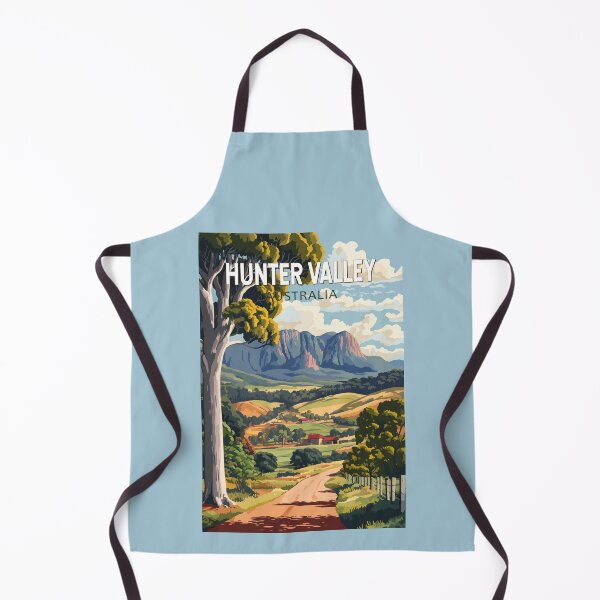 Item preview, Hunter Valley Australia Travel Art Vintage designed and sold by KrisSidDesigns.