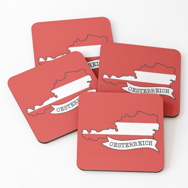 Item preview, Austria - map with flag of Austria designed and sold by Wolagno.