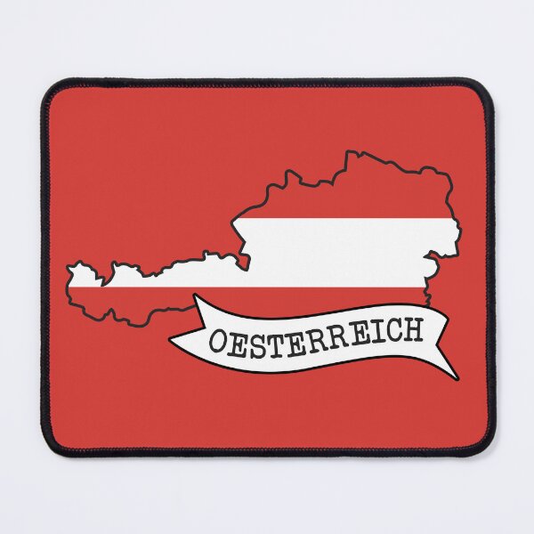 Item preview, Austria - map with flag of Austria designed and sold by Wolagno.