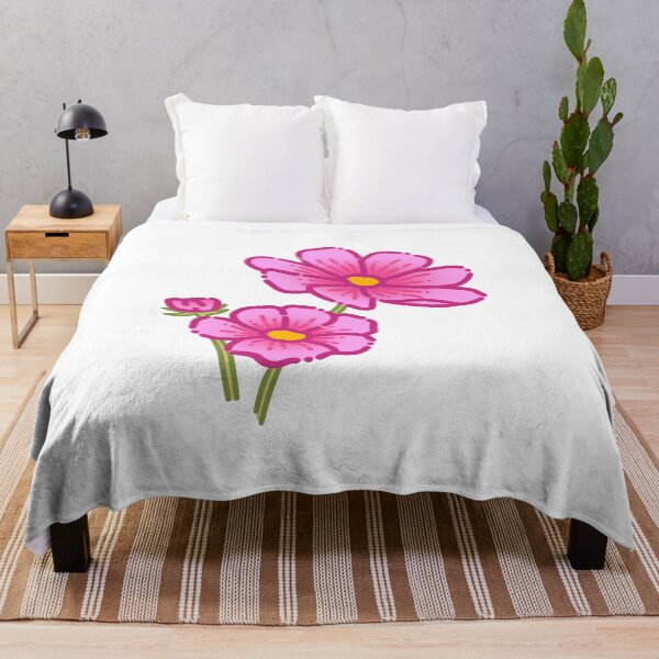 Item preview, Pink Flowers Simple Drawing designed and sold by AveryZi.