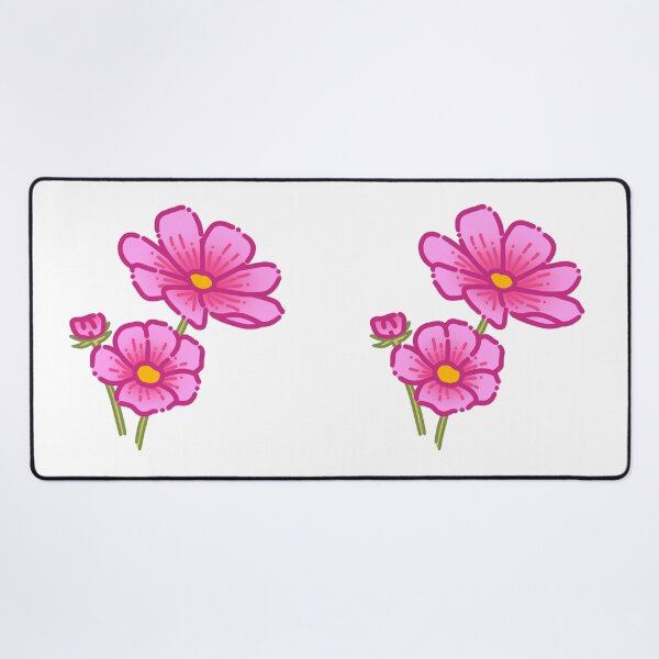 Item preview, Pink Flowers Simple Drawing designed and sold by AveryZi.