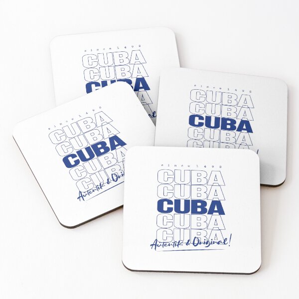 Item preview, Cuba Authentic and original (blue) designed and sold by CUBATSHIRT.