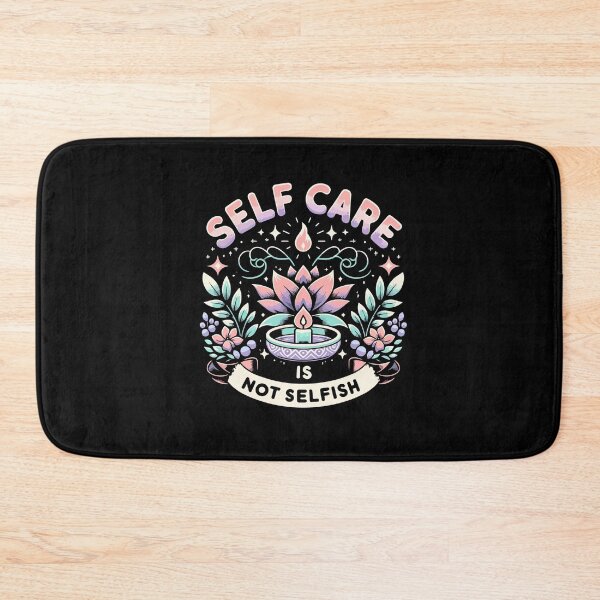 Item preview, Self Care Is Not Selfish Women Men Achievement Love Yourself designed and sold by Dressed For  Duty.