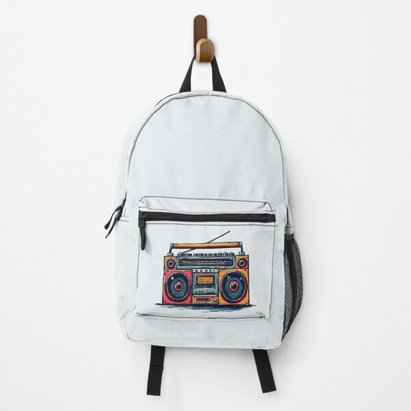 Item preview, Colorful Retro Boombox designed and sold by Jollys-ArtShop.