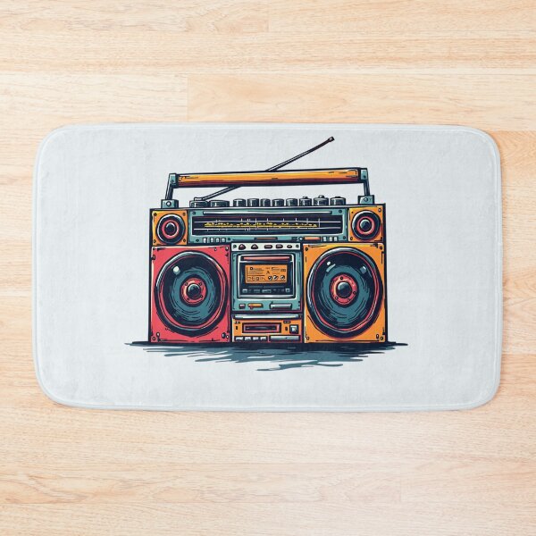 Item preview, Colorful Retro Boombox designed and sold by Jollys-ArtShop.