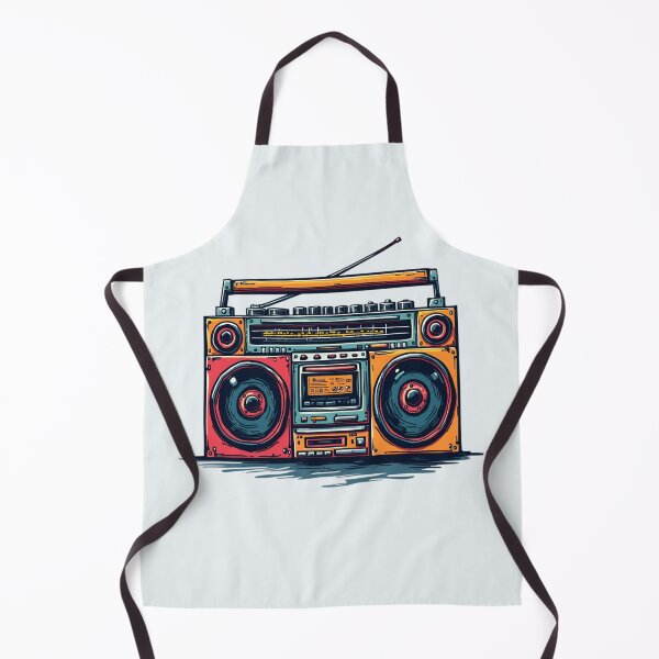 Item preview, Colorful Retro Boombox designed and sold by Jollys-ArtShop.