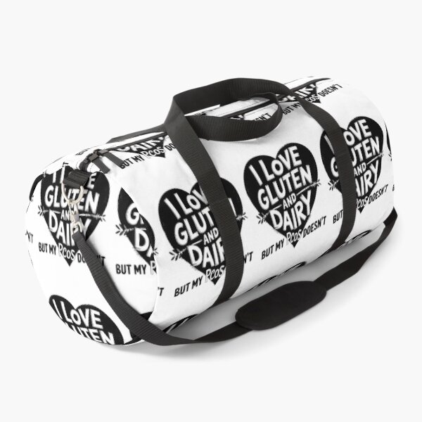 Item preview, I Love Gluten and Dairy But My PCOS Doesn't - This funny gift is perfect for women with PCOS who love gluten and dairy but can't consume them. designed and sold by ZyziowskyArt.