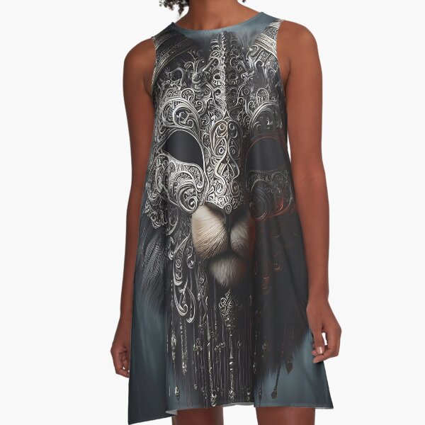 Enchanted Gods, Mystical, Mythical Creatures, Fantasy Art A-Linien Kleid
