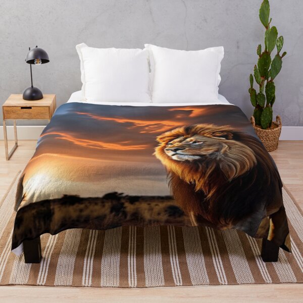 Artikelvorschau, Le lion est son territoire entworfen und verkauft von Collection de trésors .