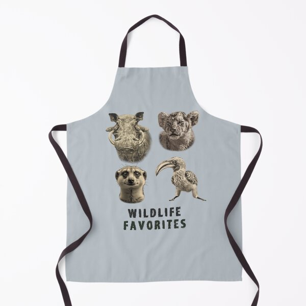 Item preview, Lion, Meerkat, Warthog, Hornbill Africa Wildlife Favorites designed and sold by Scotch Macaskill.