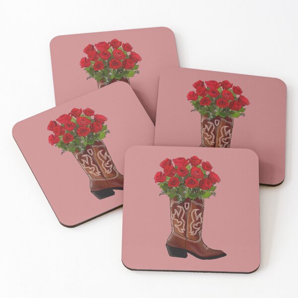 Item preview, Rose Cowboy Bootanical designed and sold by CraftyFox2020.