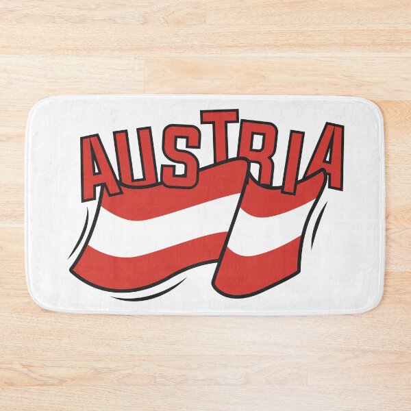Item preview, Austria - map with flag of Austria designed and sold by Wolagno.