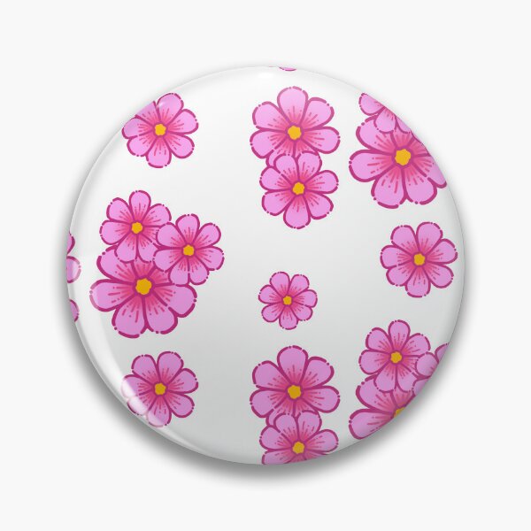 Item preview, Pink Flowers Simple Drawing designed and sold by AveryZi.