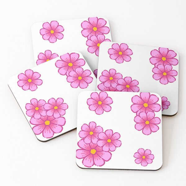 Item preview, Pink Flowers Simple Drawing designed and sold by AveryZi.