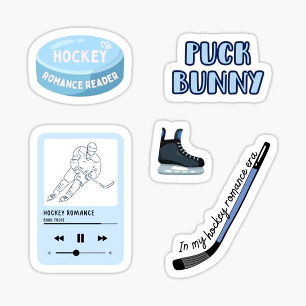 Item preview, Hockey romance era bookish set designed and sold by medimidoodles.