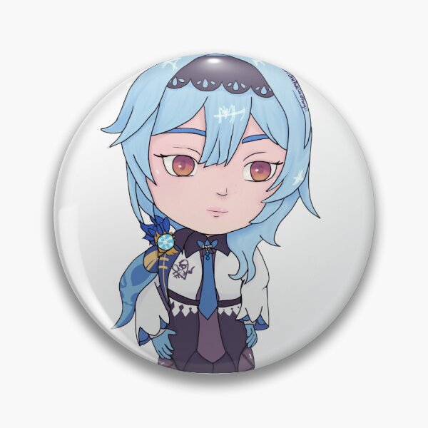 Item preview, Eula Chibi (Genshin Impact) designed and sold by lcnfischer.