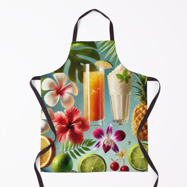 Item preview, Tropical Paradise Refresh: Drinks, Fruits, and Floral Bliss designed and sold by PawtopiaDesigns.