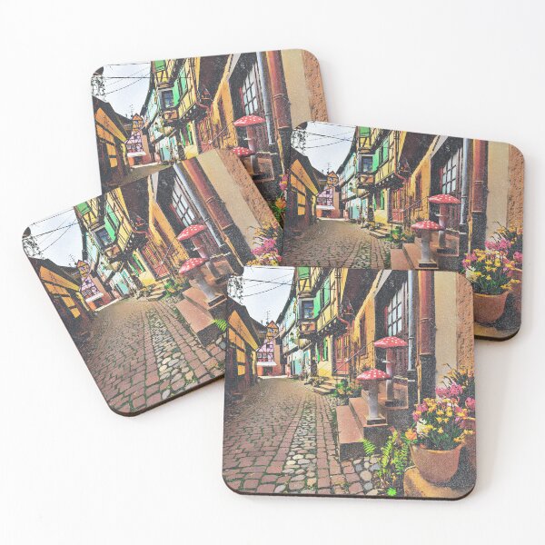 Item preview, Vintage travel Alsace France designed and sold by ffpdsgn.