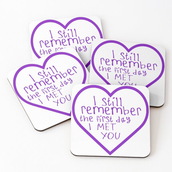 Item preview, I Still Remember The First Day I Met You designed and sold by kinpirks.