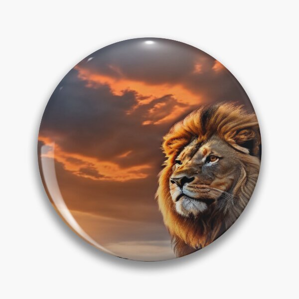 Item preview, The lion is his territory designed and sold by Collection de trésors .