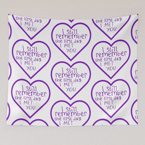 Item preview, I Still Remember The First Day I Met You designed and sold by kinpirks.