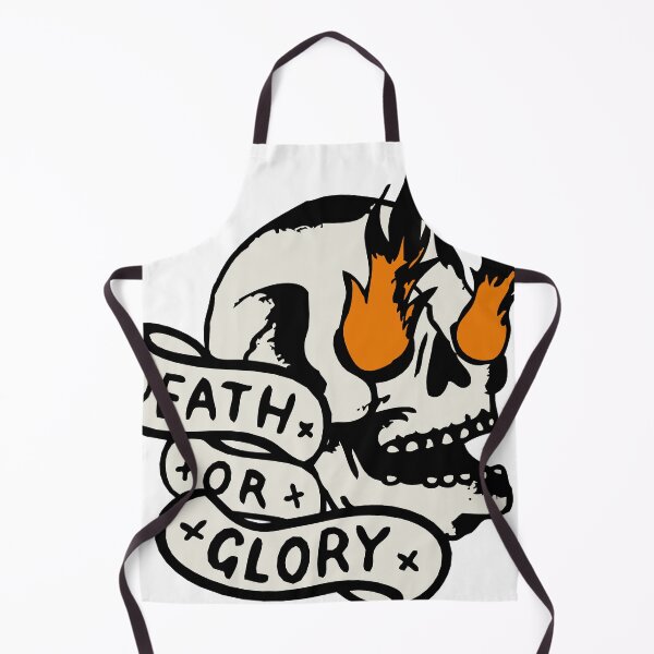 Item preview, skull tattoo death or glory 312 K designed and sold by Achille3777.