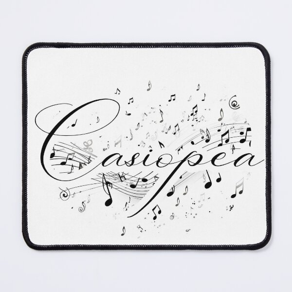 Item preview, Casiopea - Elegant Calligraphy on Musical Notes designed and sold by AlexeyevZurga.