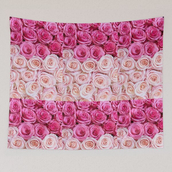 Item preview, Hot Pink & Blush Pink Roses  designed and sold by newburyboutique.