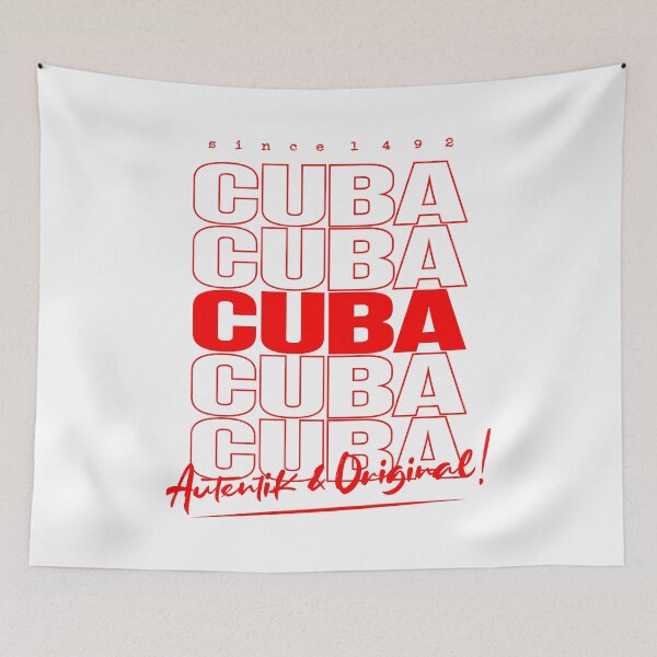 Item preview, Cuba Authentic and original (red) designed and sold by CUBATSHIRT.