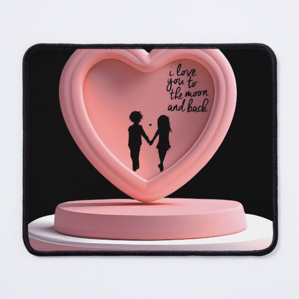 Item preview, I love you to the moon and back -tshirt!! designed and sold by NarpLTD.