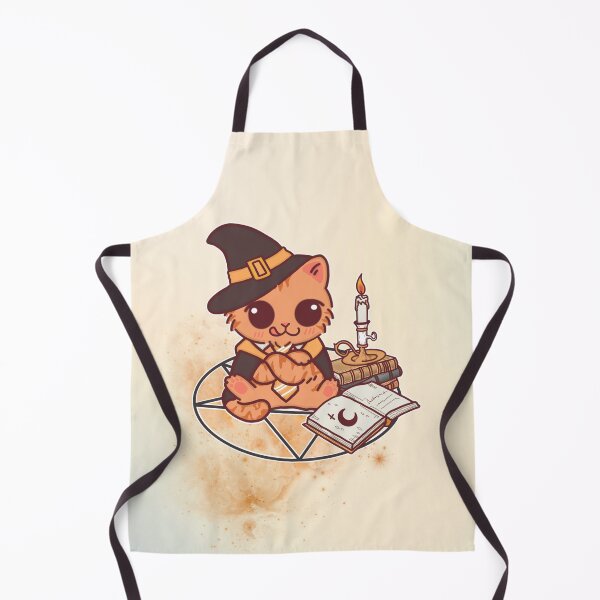 Item preview, Hearthfelis House Witch Cat Magic Art designed and sold by BGMeYou.