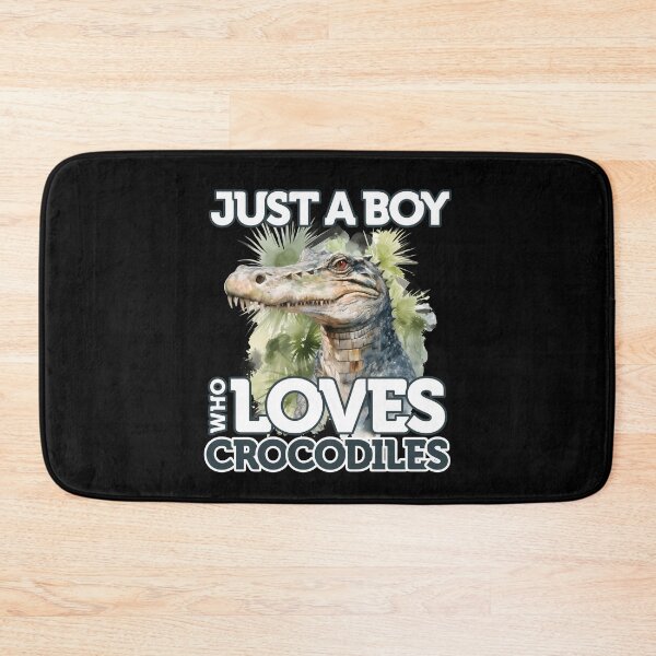 Item preview, Just A Boy Who Loves Alligator Crocodiles Cute Florida designed and sold by smartrocket.